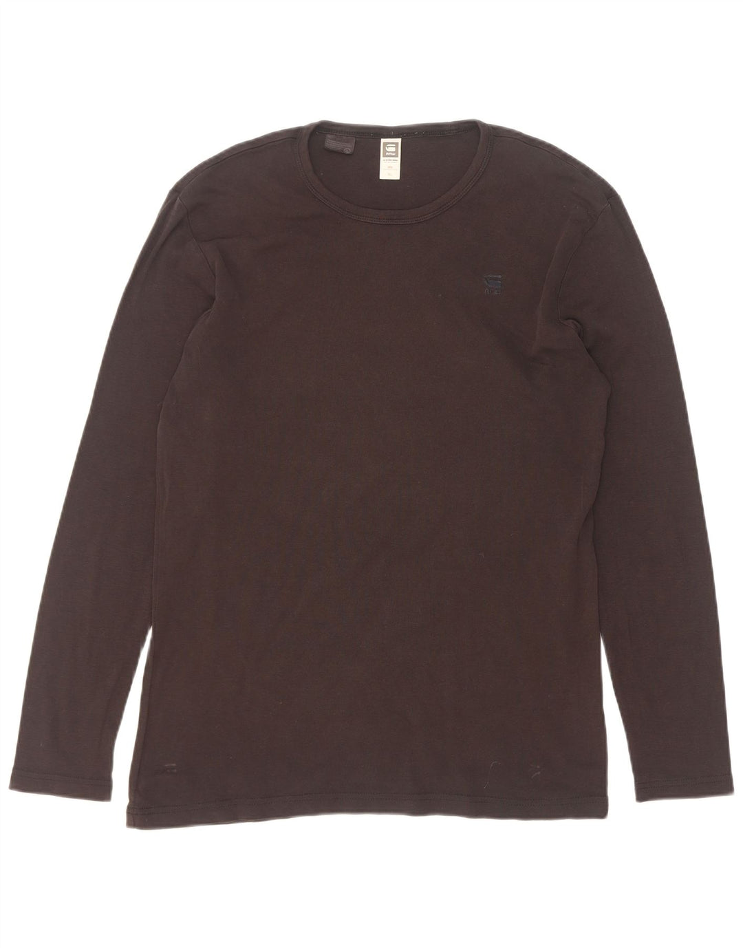 G-Star Mens Top Manga Longa XL Algodão Preto