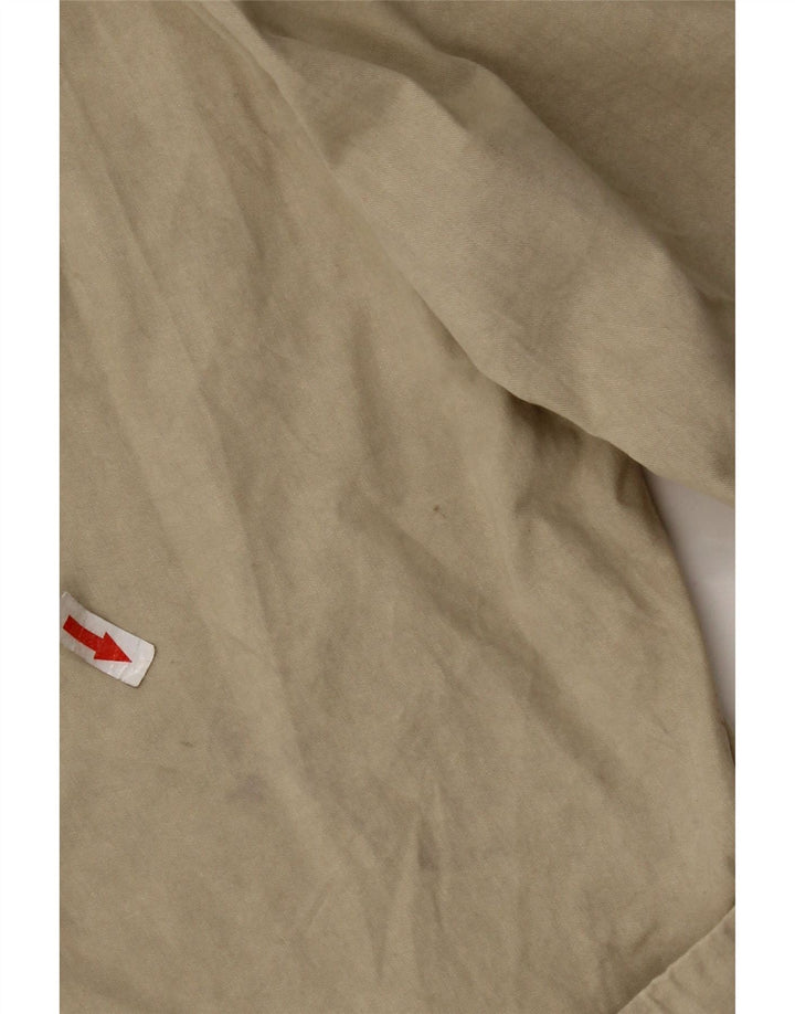 Shorts Chino Feminino Marks & Spencer Reino Unido 12 Médio W32 Algodão Bege