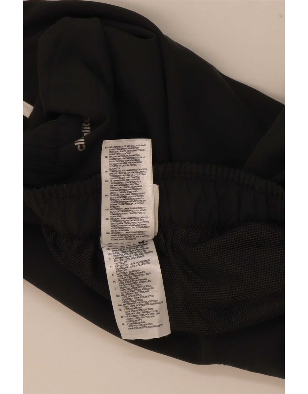 Adidas Masculino Climalite Sport Shorts Pequeno Poliéster Preto