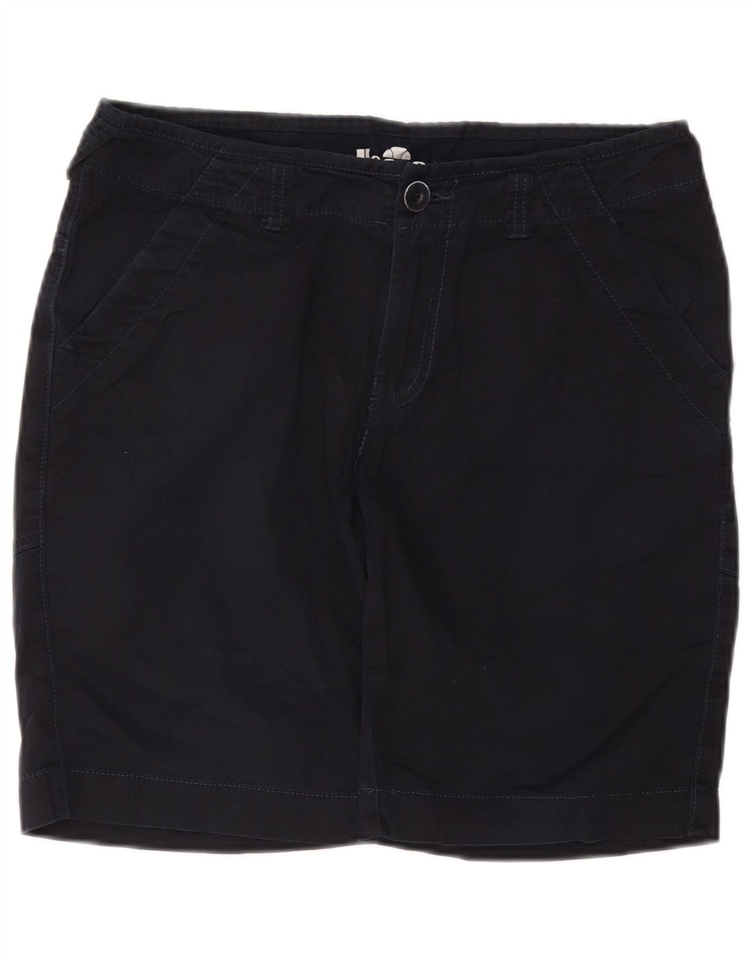 Shorts chino masculino ELLESSE IT 46 pequeno W29 azul marinho