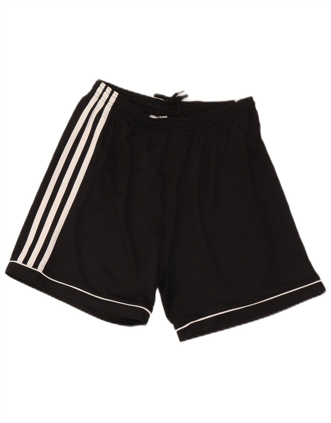 Shorts esportivos masculinos Adidas médio preto poliéster
