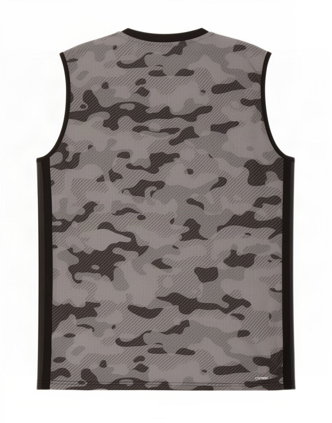 Adidas Mens Climacool Vest Top Grande Preto Camuflado Poliéster