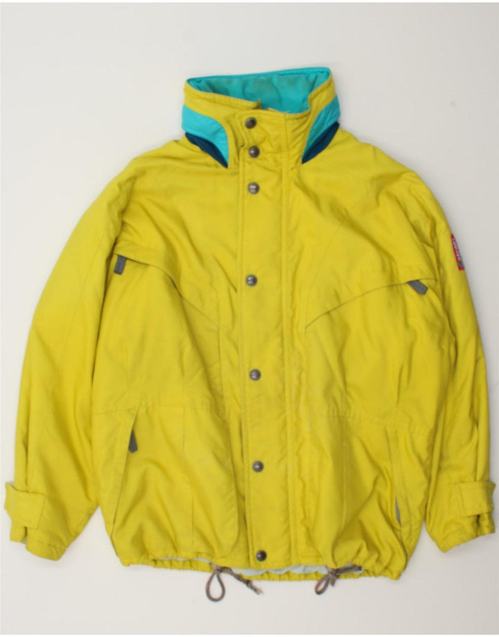 Jaqueta de esqui masculina Colmar com capuz UK 42 XL amarelo