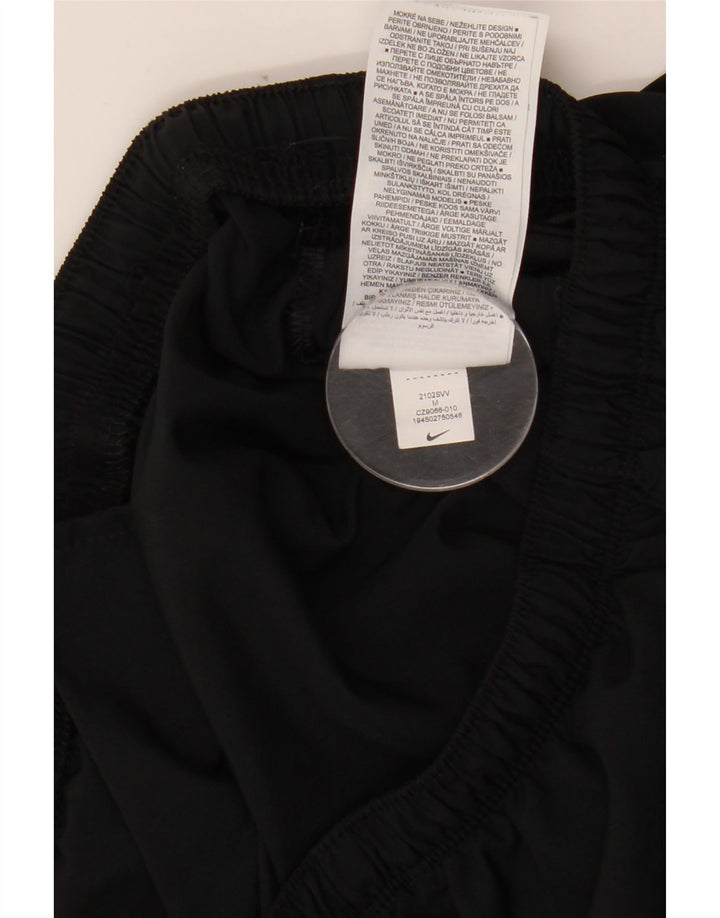 Shorts esportivos femininos NIKE UK 12 poliéster preto médio