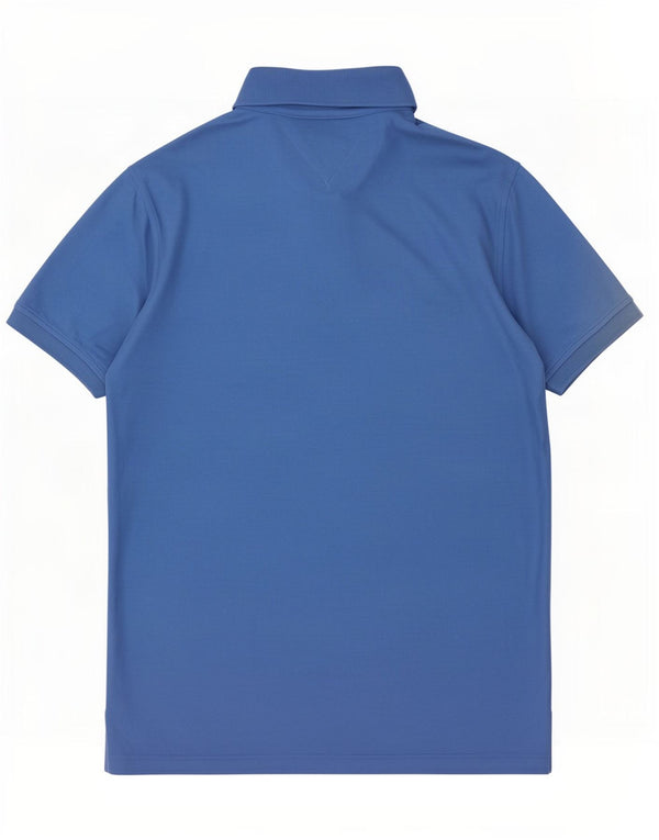 Camisa polo masculina Tommy Hilfiger Regular Fit XL algodão azul