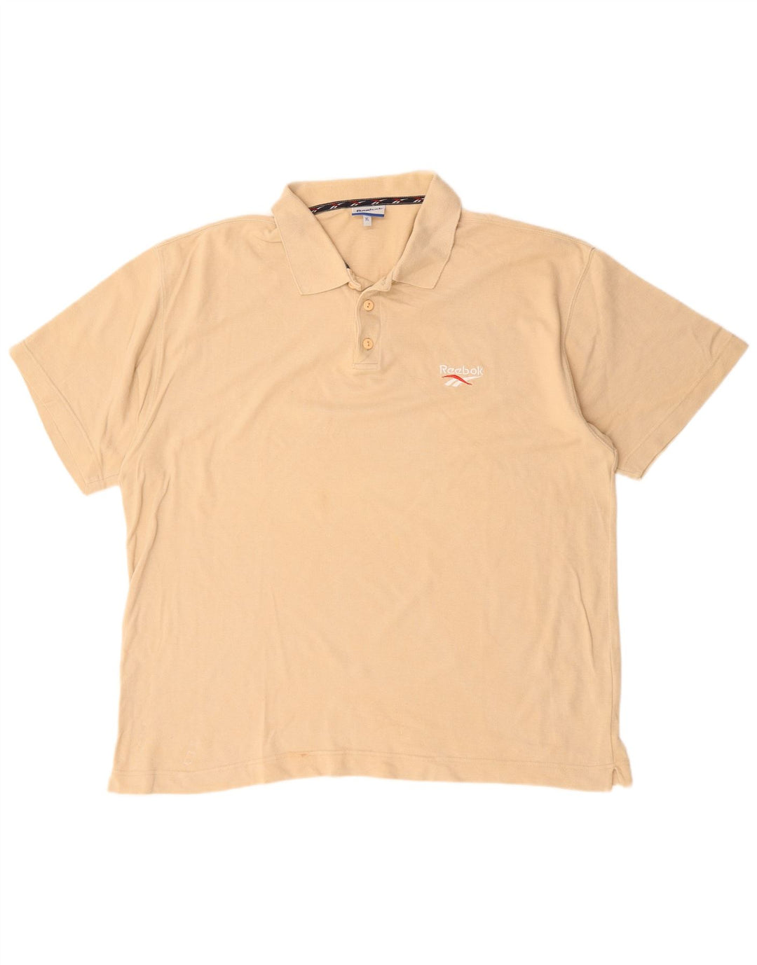 Camisa polo masculina Reebok XL algodão bege