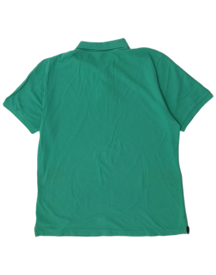 Camisa polo masculina North Sails grande algodão verde