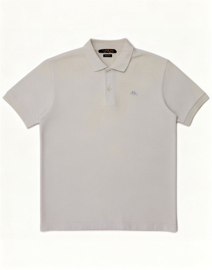 Camisa polo masculina Kappa azul médio
