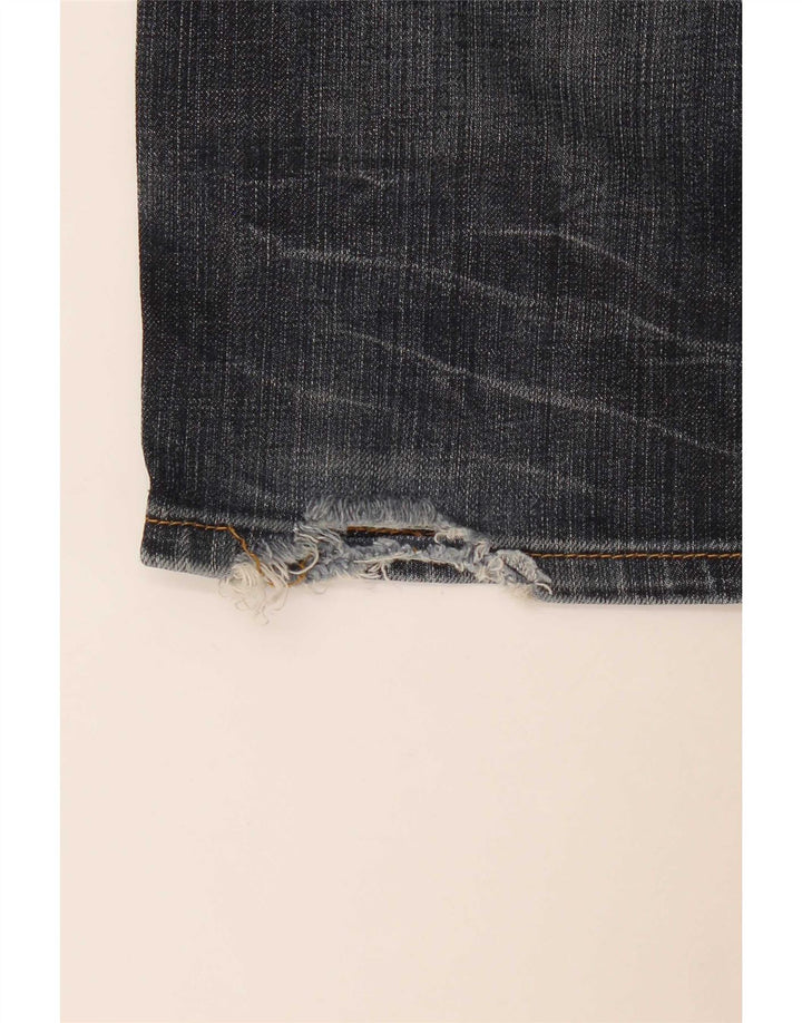 Calça jeans feminina Levi's 511 Slim W33 L34 azul marinho algodão