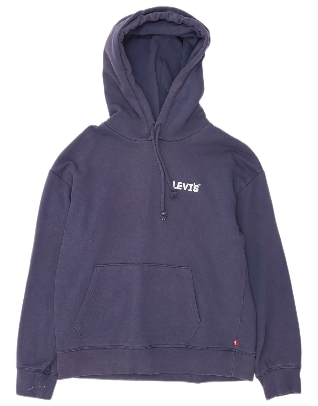 Moletom com capuz masculino Levi's pequeno algodão azul marinho