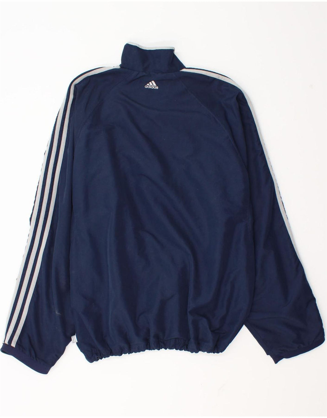Adidas Mens Graphic Pullover Treino Top Reino Unido 40/42 Médio Azul Marinho