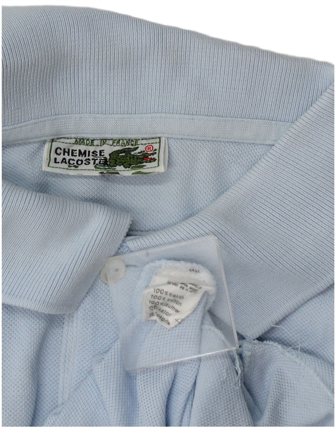 Camisa polo masculina Lacoste grande algodão azul