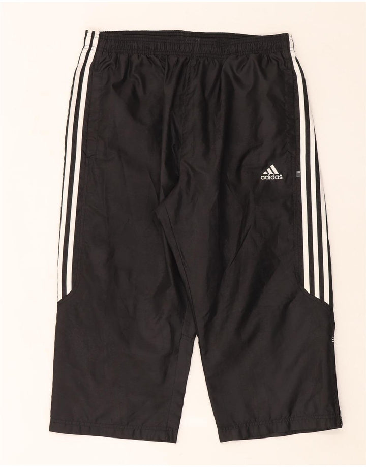 Calça Adidas Mens Capri Treino Grande Poliéster Preto