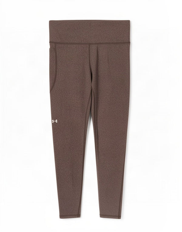 Under Armour Womens Compression Crop Leggings UK 16 Large Grey