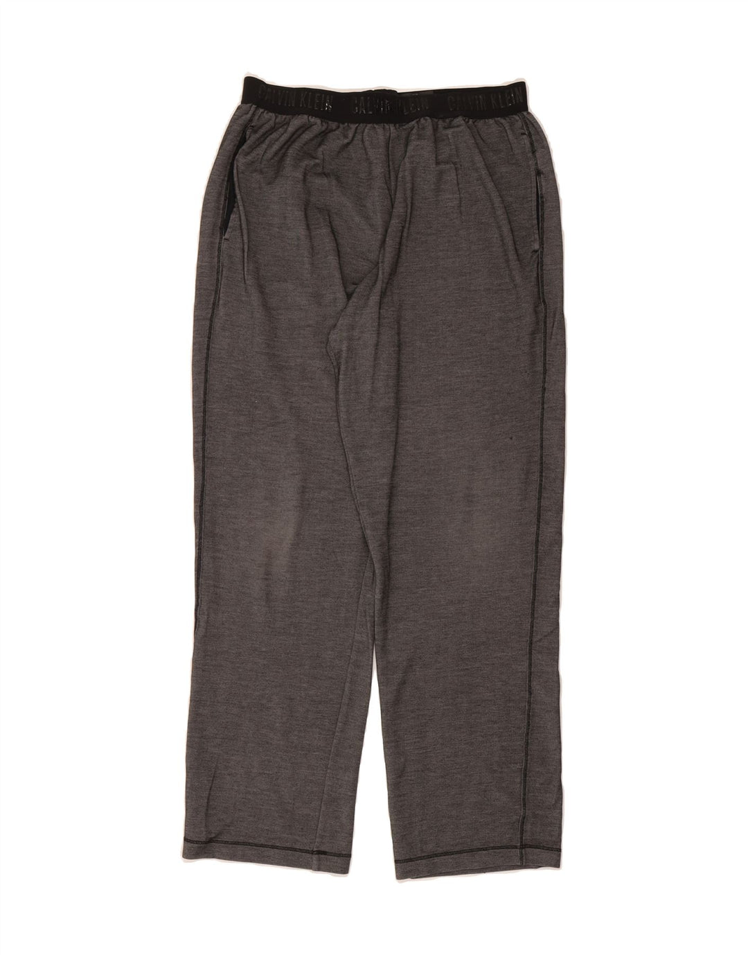 CALVIN KLEIN Mens Tracksuit Trousers Medium  Grey Polyester Vintage Calvin Klein and Second-Hand Calvin Klein from Messina Hembry 