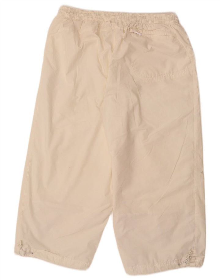 ADIDAS Mens Bermuda Sport Shorts Grande Off White Poliéster