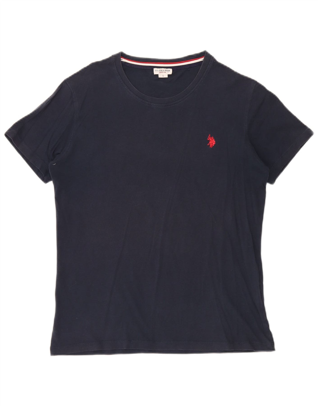 US Polo Assn. Camiseta Masculina Top Pequena Azul Marinho