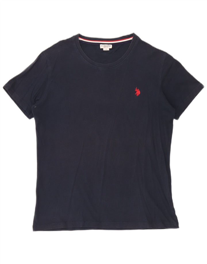 US Polo Assn. Camiseta Masculina Top Pequena Azul Marinho