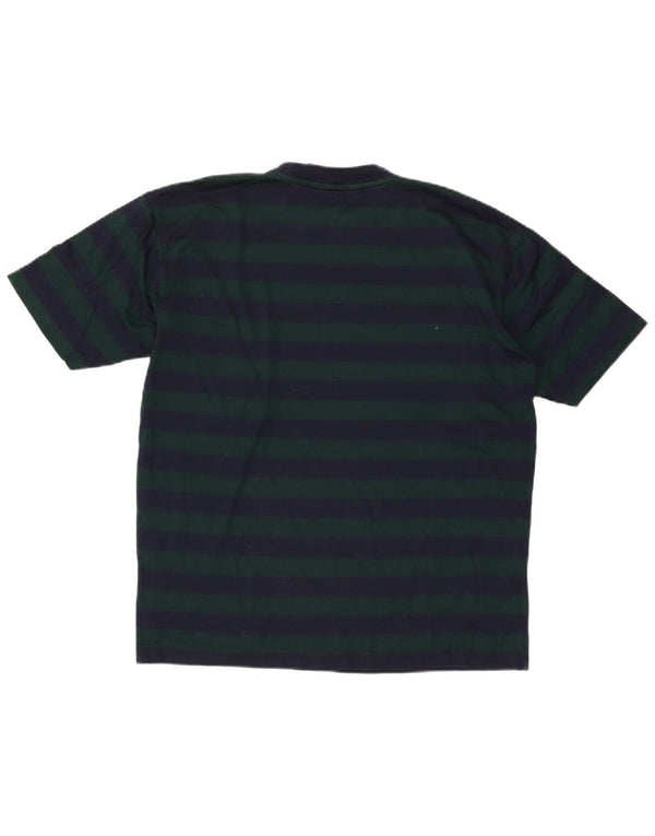 Camiseta masculina Paul & Shark Yachting Top XL algodão listrado azul marinho