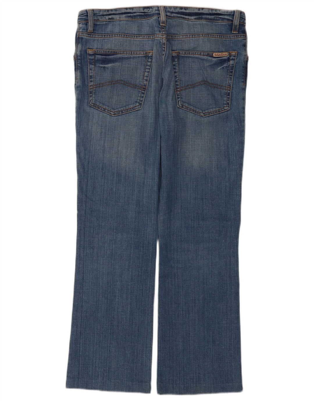 Jeans retos femininos Marlboro Classics W33 L28 algodão azul