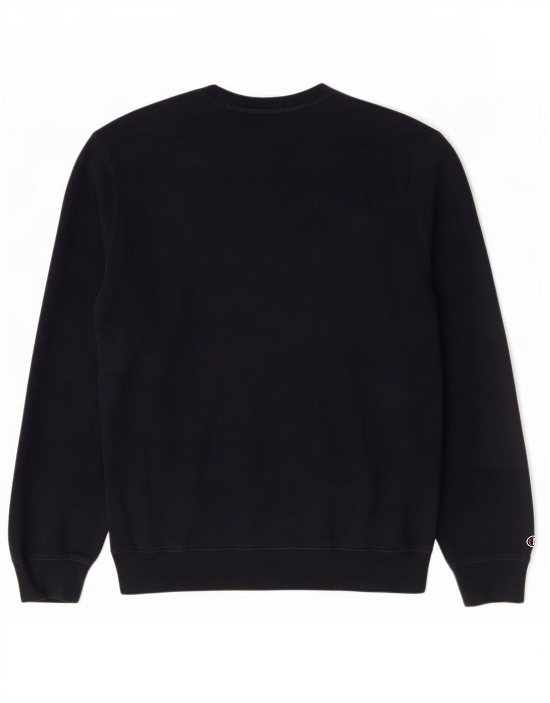 Champion masculino gráfico moletom jumper médio azul marinho algodão