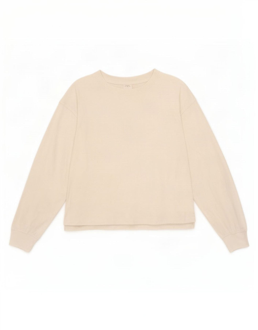 Zara Girls Top manga comprida 13-14 anos branco