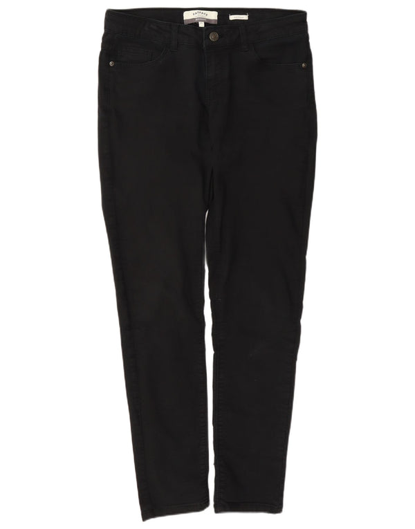 Calça jeans feminina Fat Face Jegging skinny UK 10 pequena W32 L29 azul marinho