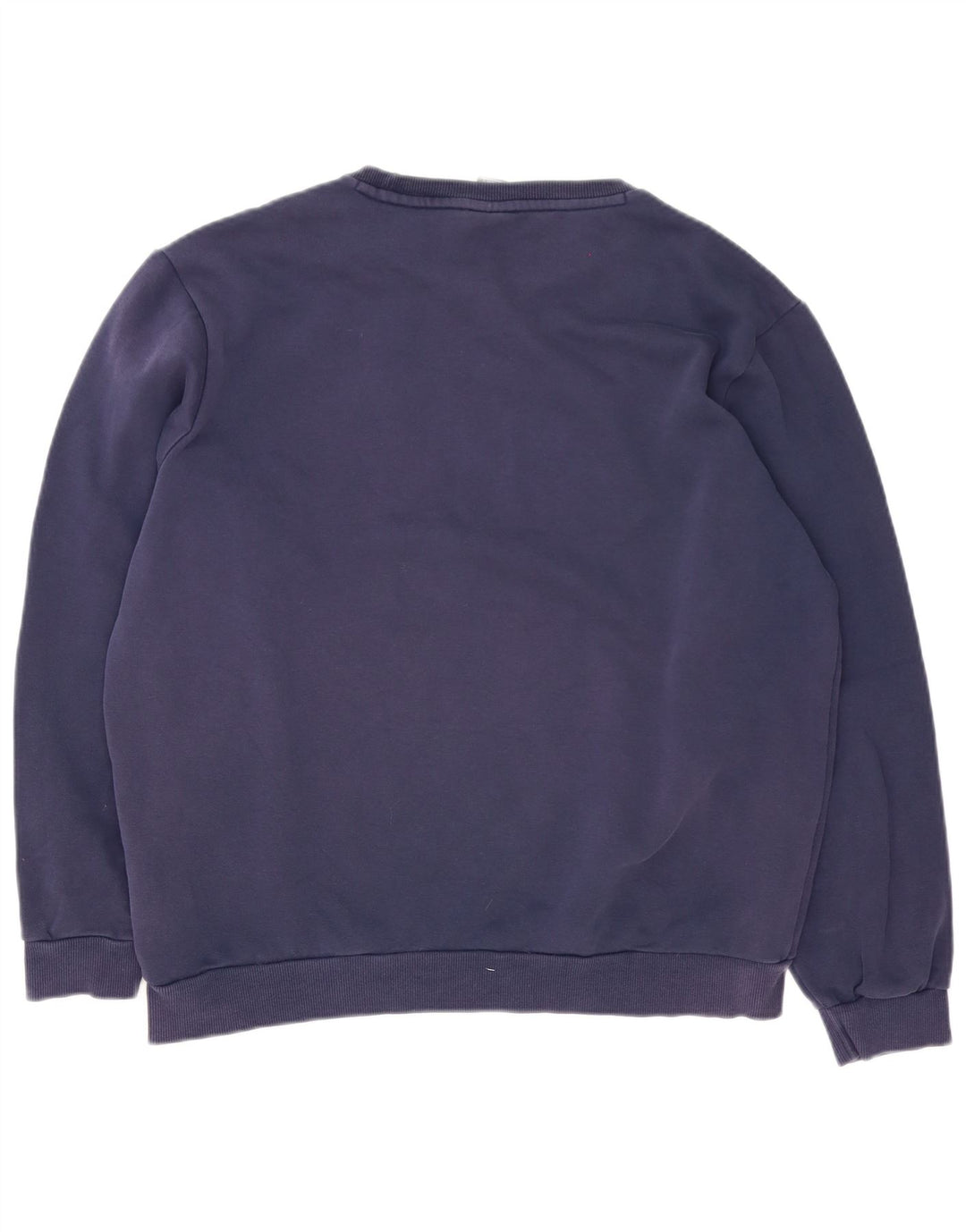 Puma moletom masculino gráfico jumper grande algodão azul marinho