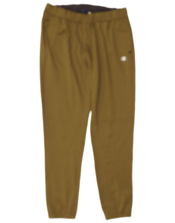 Calça de treino masculina Champion Joggers 2XL poliéster cáqui