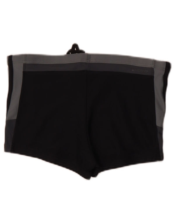 Shorts de natação feminino Adidas UK 16 grande preto poliamida