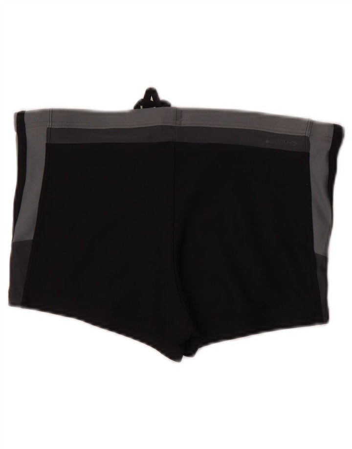 Shorts de natação feminino Adidas UK 16 grande preto poliamida