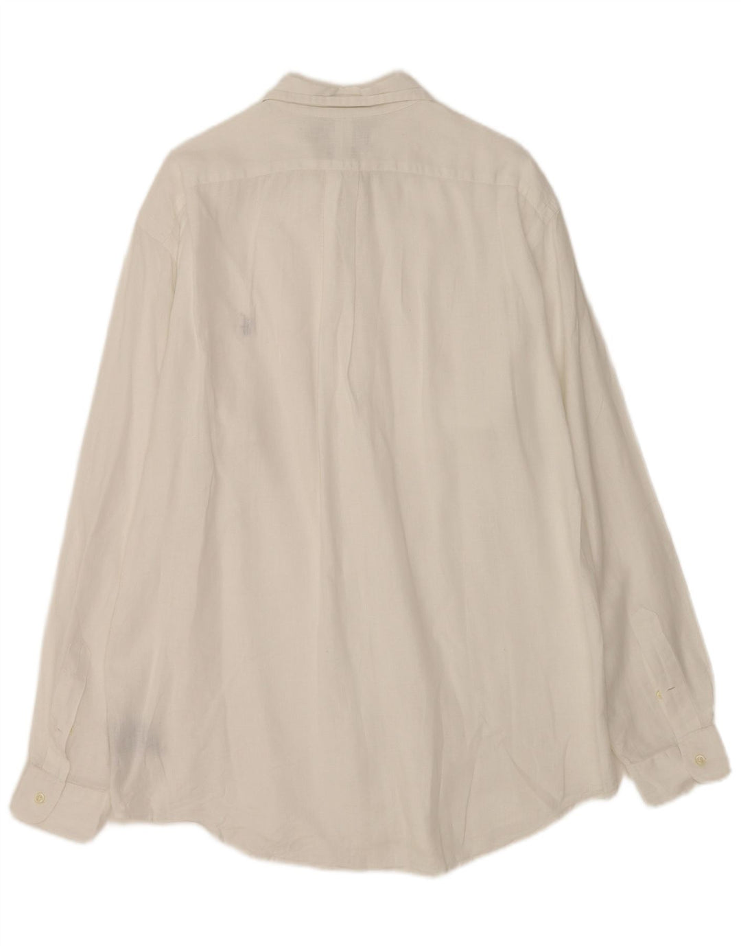 Polo Ralph Lauren Mens Ellington Camisa Grande Linho Branco