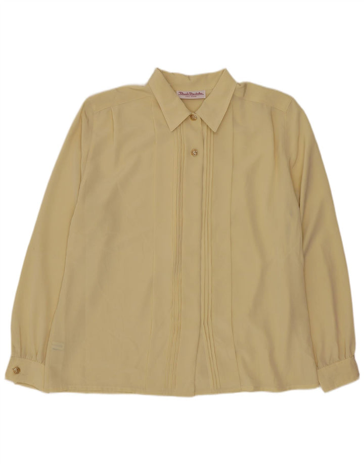 Blusa oversized feminina Renato Balestra IT 48 XL bege poliéster