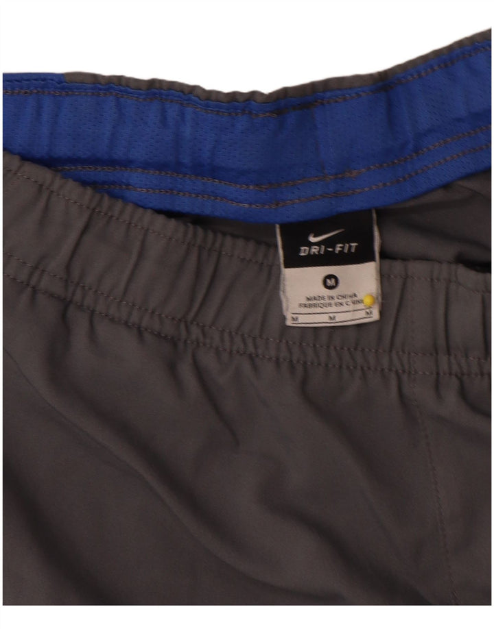 Nike Mens Bermuda Sport Shorts Médio Cinza Colourblock Poliéster