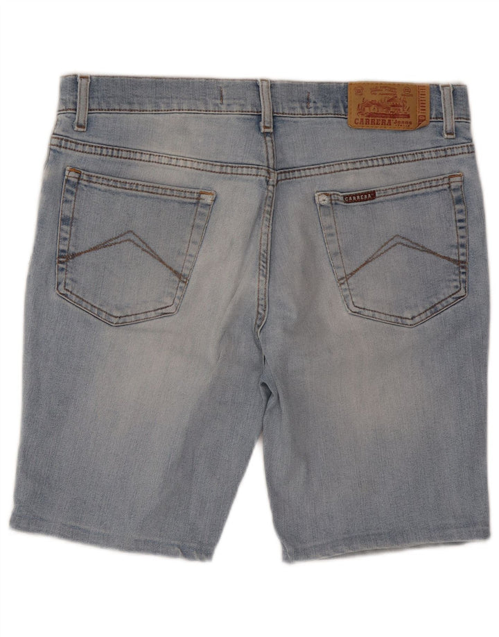 Shorts jeans masculino Carrera 700 IT 50 grande W34 azul algodão