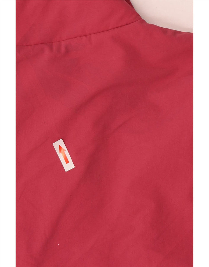 Jaqueta corta-vento masculina Woolrich Reino Unido 42 XL rosa nylon