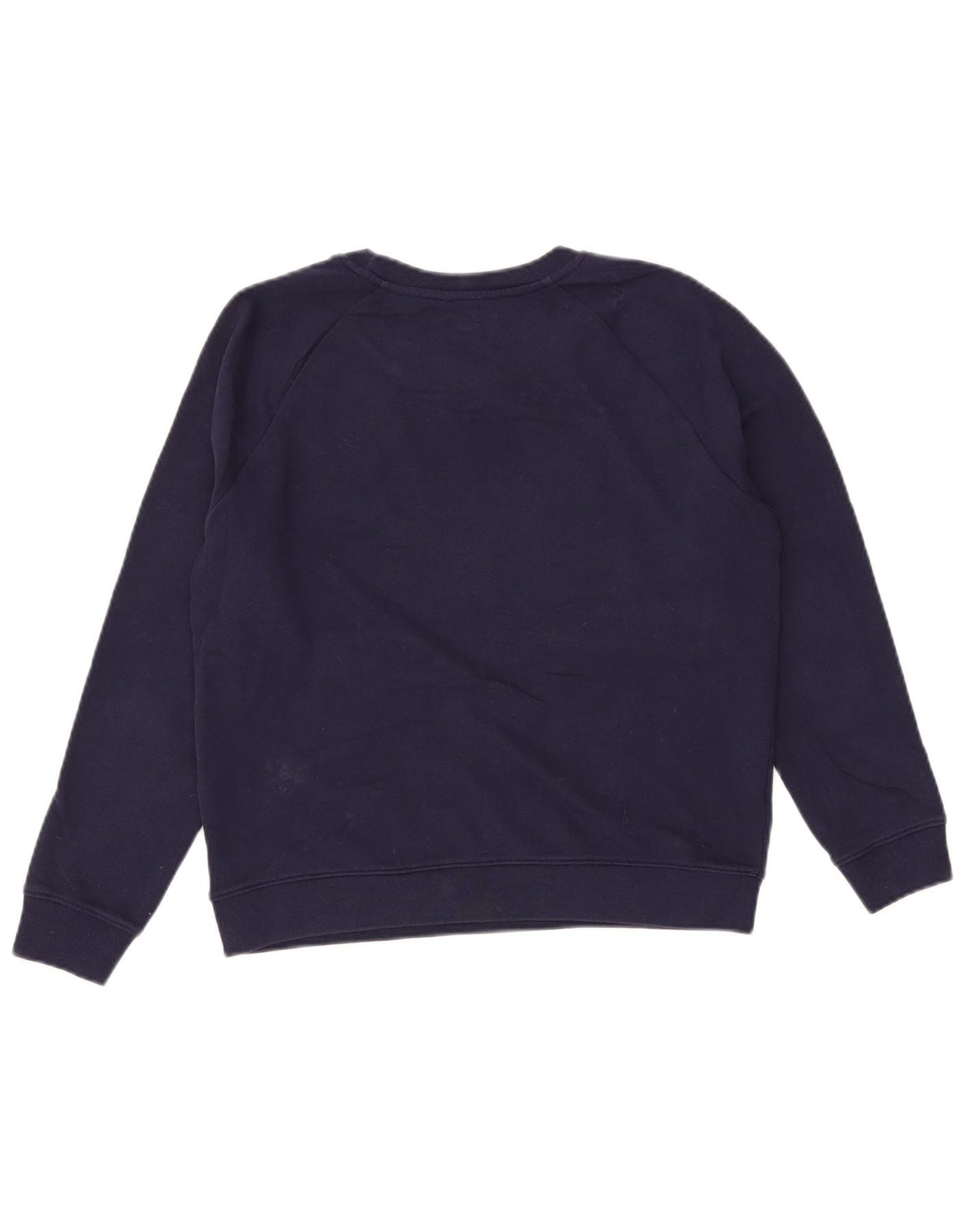 Moletom feminino Levi's com estampa oversized Reino Unido 10 pequeno azul marinho