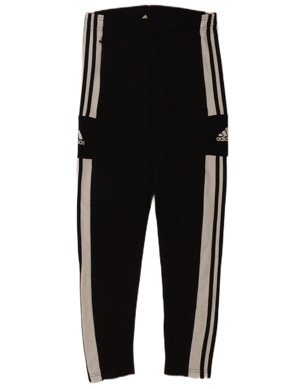 Calça de treino Adidas Aeroready masculina pequena preta colorblock esportiva