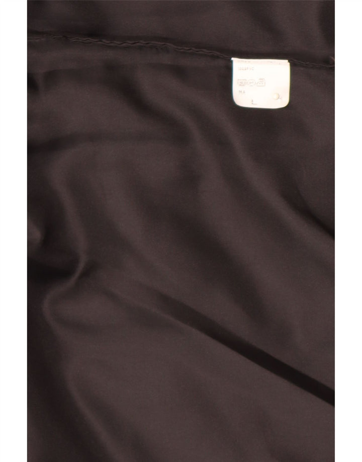Colete masculino de couro sintético Off Limits grande polivinil preto