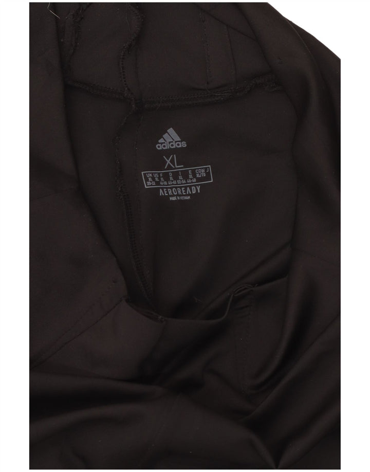 ADIDAS Womens Aeroready Leggings UK 14 Large  Black