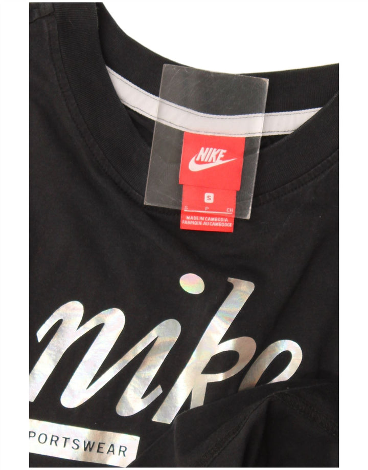Nike Mens Graphic Vest Top Pequeno Preto