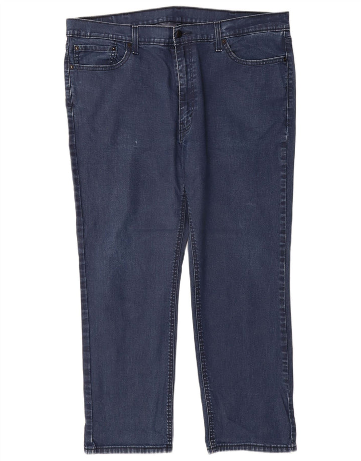 Levi's Masculino 541 Tapered Jeans W40 L30 Azul Marinho Algodão