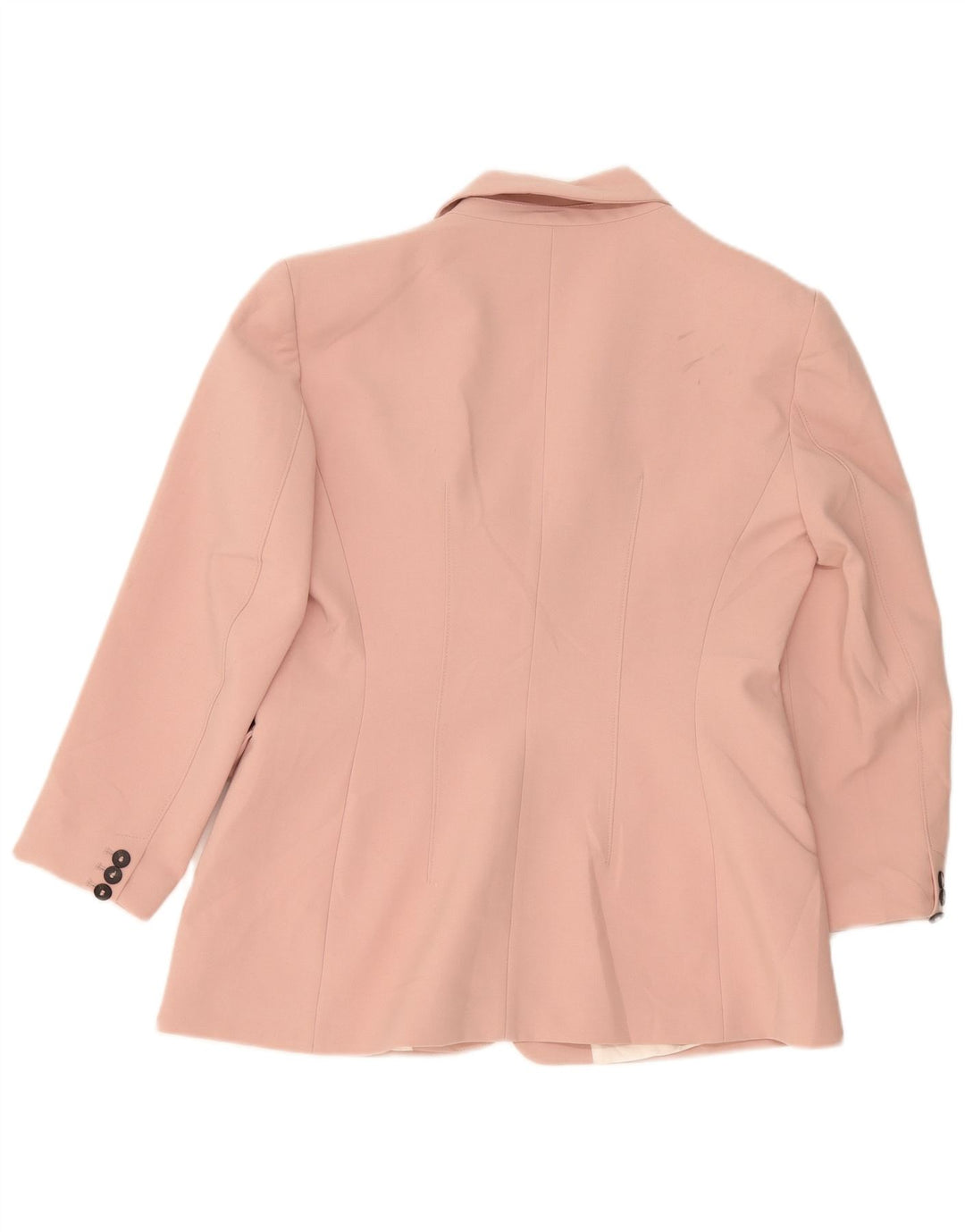 Jaqueta blazer feminina Zara com 2 botões UK 18 XL rosa