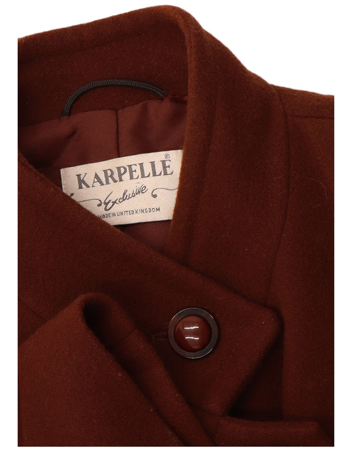 Sobretudo feminino KARPELLE UK 18 XL marrom