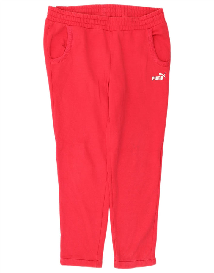 Calça de treino feminina PUMA UK 14 grande rosa