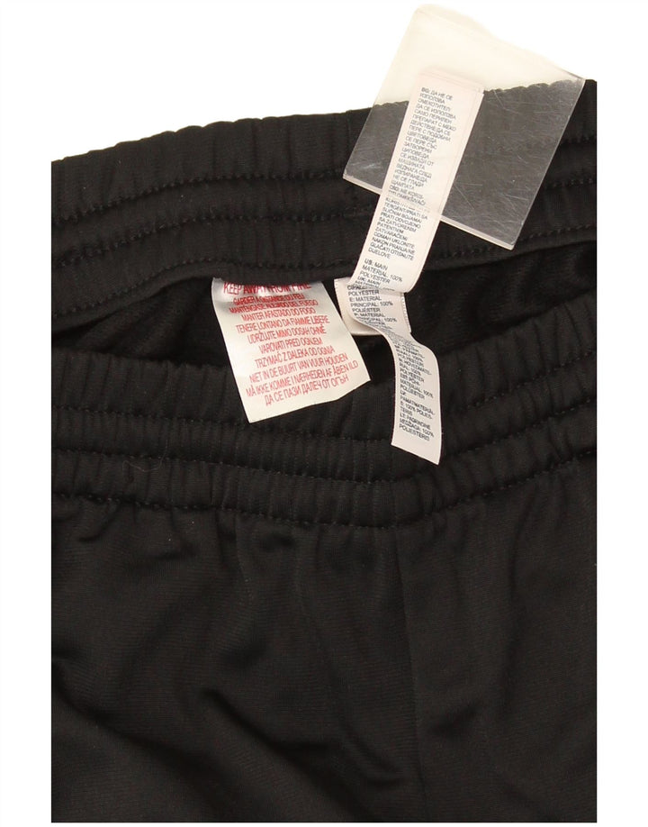 Adidas meninos calças de treino joggers 13-14 anos preto poliéster