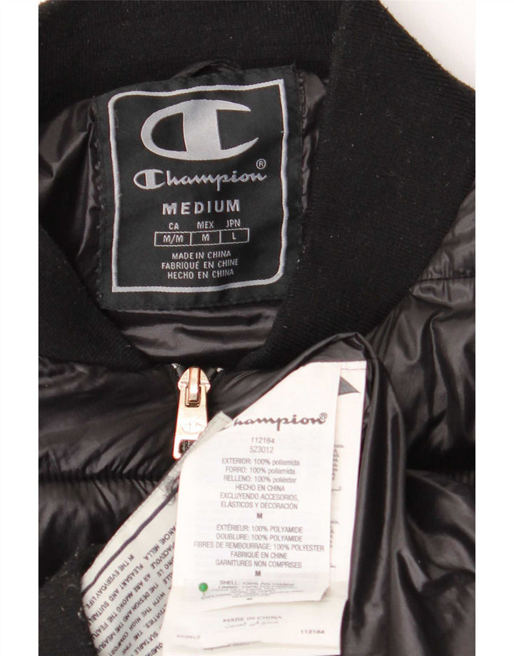 Casaco acolchoado masculino Champion UK 38 médio preto poliamida