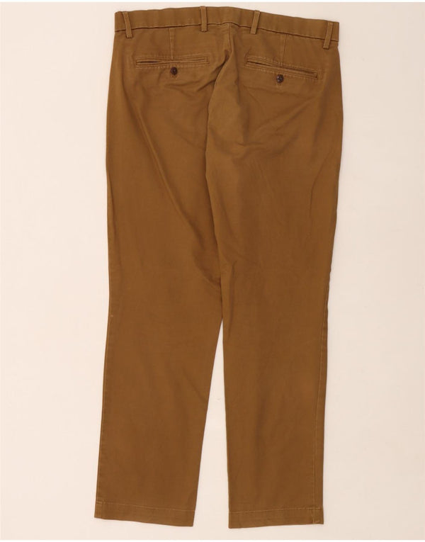Calça Chino Masculina Slim Fit Gap W32 L30 Spandex Marrom