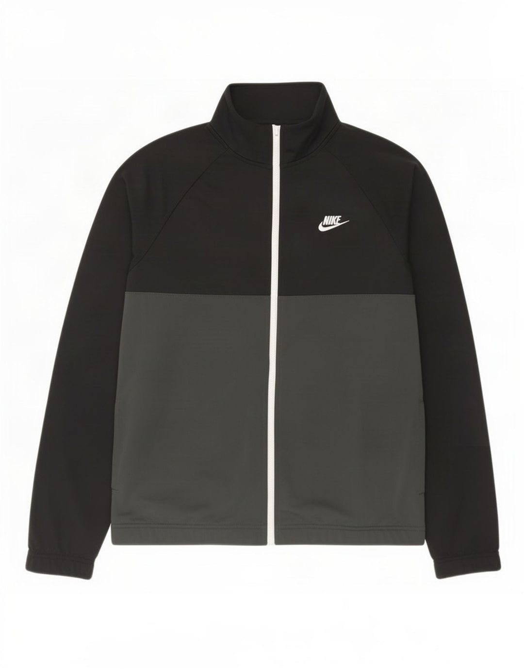 Nike Mens Treino Top Jaqueta Médio Preto Colorblock Poliéster