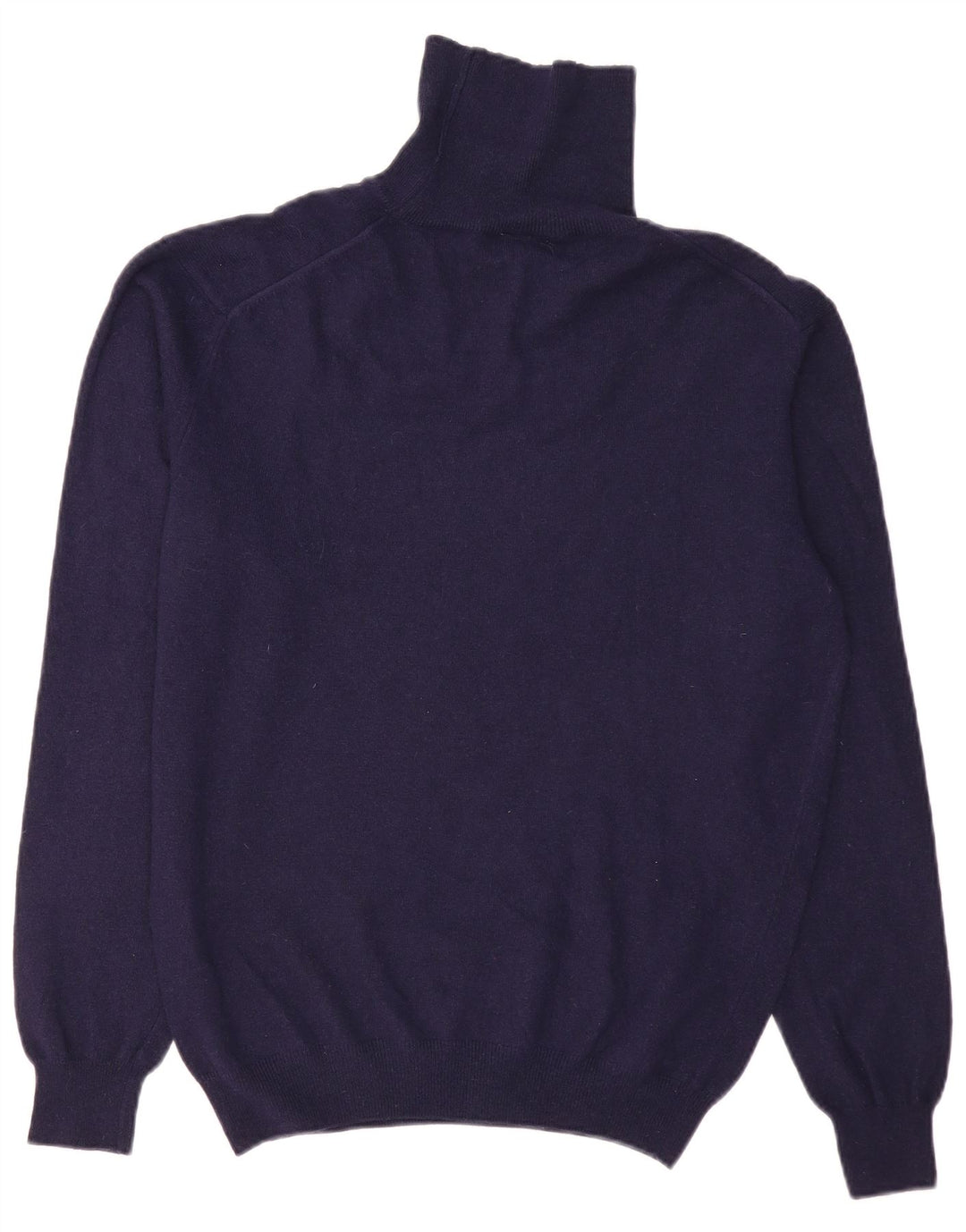 SERGIO TACCHINI Suéter masculino com gola redonda, grande lã azul marinho